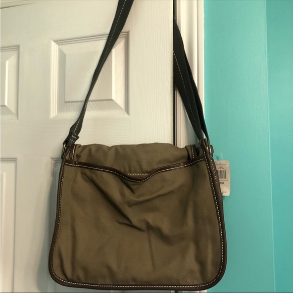Nautica canvas messenger bag NWT - Picture 2 of 6